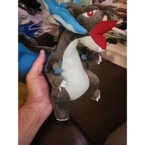 Plush Doll Mega Charizard X New Excellent Kid Gift